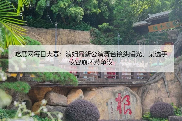 吃瓜网每日大赛：浪姐最新公演舞台镜头曝光，某选手妆容崩坏惹争议
